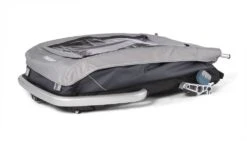 Croozer Kid Keeke 2 Kinderanhänger -Fahrrad Serie 121001620 croozer kid keeke 2 gefaltet stone grey 2020 web 1000 x 1000