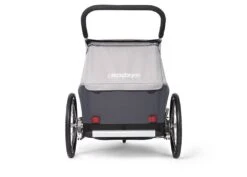 Croozer Kid Keeke 2 Kinderanhänger -Fahrrad Serie 121001620 croozer kid keeke 2 rueck stone grey 2020 web 1000 x 1000