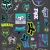 FOX Reprsnt Sticker Kit