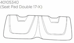 Thule Chariot Cross 2 Ersatzteil Seat Pad - Double 17-X