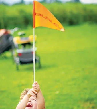 Burley Sicherheitsflagge Für Kinderanhänger 4 Burley Sicherheitsflagge Für Kinderanhänger – Bild 2