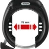 ABUS 5650L R Black OE SHIELD Fahrradschloss 2 ABUS 5650L R Black OE SHIELD Fahrradschloss -Fahrrad Serie abus 39701 5650 lh 3 a retusche 78mm outline 3
