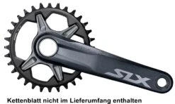 Shimano Kurbelgarnitur SLX FC-M7120-1 175mm Ohne Kettenblatt 12-fach