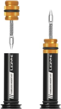 Lezyne TUBELESS Insert KIT Inkl. 5 Repair Strips Schwarz