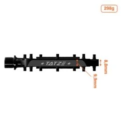 Tatze, LINK TI Flatpedal Mit Titanachse 23 Tatze, LINK TI Flatpedal Mit Titanachse -Fahrrad Serie link ti 8 black