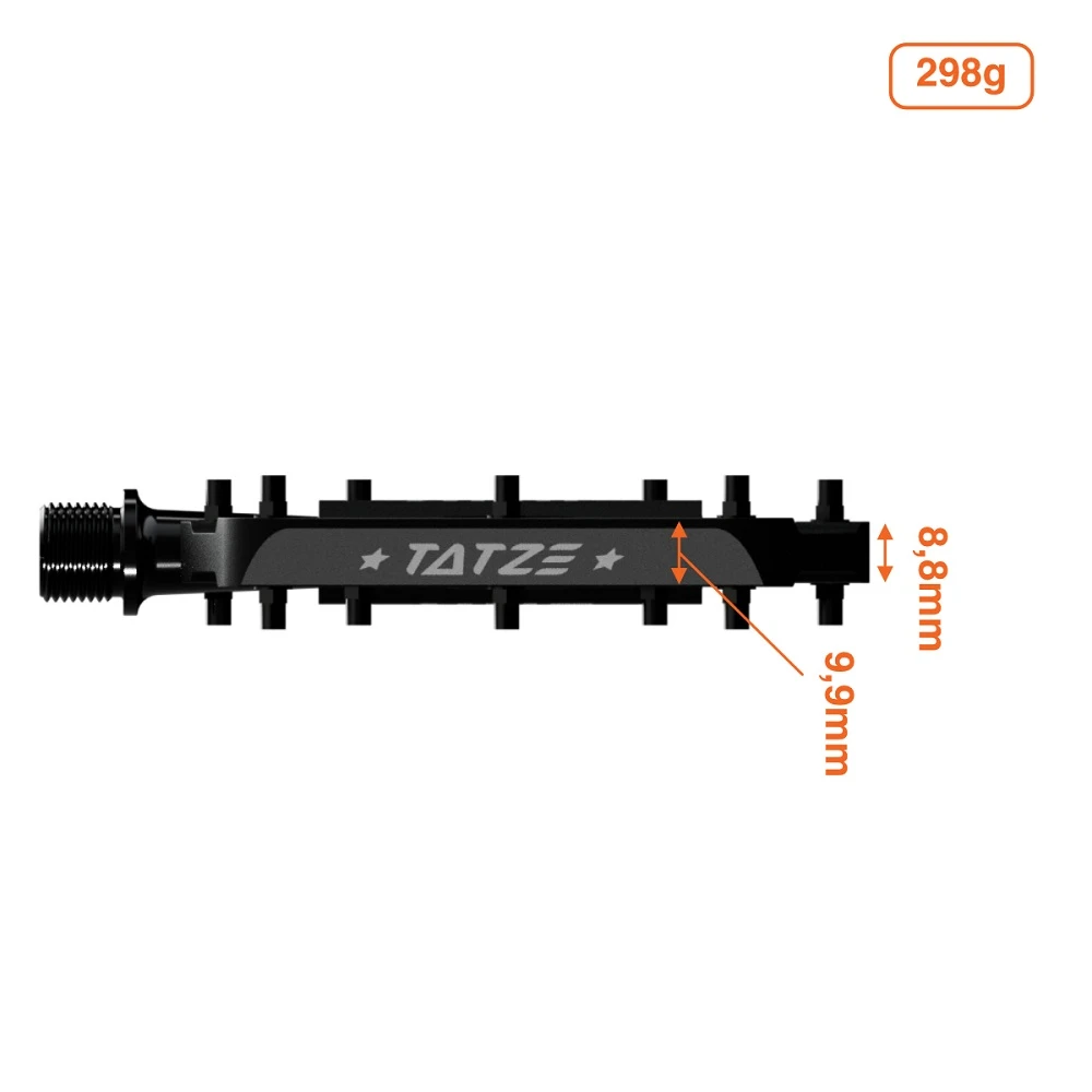 Tatze, LINK TI Flatpedal Mit Titanachse 9 Tatze, LINK TI Flatpedal Mit Titanachse – Bild 7