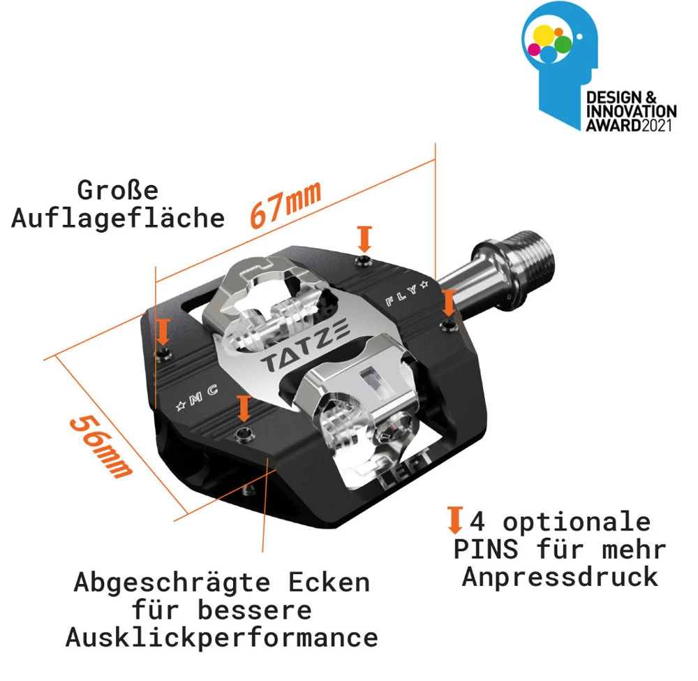Tatze MC-Fly Enduropedal 5 Tatze MC-Fly Enduropedal – Bild 3