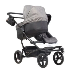 Mountain Buggy Duet Carrycot Plus Babywanne Herringbone -Fahrrad Serie mountain buggy duet herringbone luxury collection g
