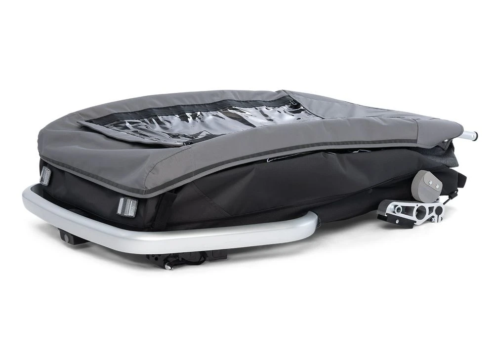 CROOZER Kid Keeke 2 Mountain Grey - Fahrradanhänger 9 CROOZER Kid Keeke 2 Mountain Grey - Fahrradanhänger – Bild 7