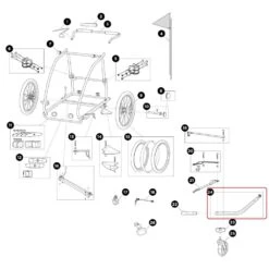 Thule, Deichsel Für Thule Coaster/Coaster XT (2014-X) 9 Thule, Deichsel Für Thule Coaster/Coaster XT (2014-X) -Fahrrad Serie s l1600a37e8