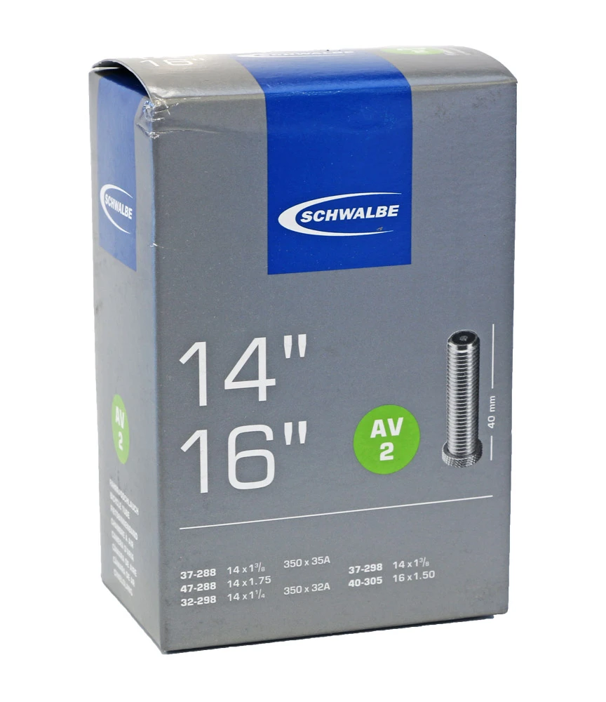 Fahrradschlauch Schwalbe 14 Zoll 3 Fahrradschlauch Schwalbe 14 Zoll