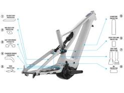 Specialized Protector Kit Frame Sticker MSC LEVO MYLAR PROTECTOR KIT