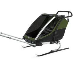 Thule Chariot Cab 2 Kinderanhänger 2023 19 Thule Chariot Cab 2 Kinderanhänger 2023 -Fahrrad Serie thule chariot cab cypress green 11