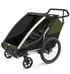 Thule Chariot Cab 2 Kinderanhänger 2023 21 Thule Chariot Cab 2 Kinderanhänger 2023 -Fahrrad Serie thule chariot cab cypress green 14