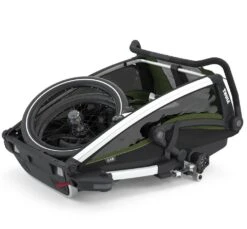 Thule Chariot Cab 2 Kinderanhänger 2023 29 Thule Chariot Cab 2 Kinderanhänger 2023 -Fahrrad Serie thule chariot cab cypress green 2